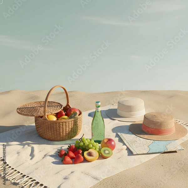 Obraz picnic in the summer