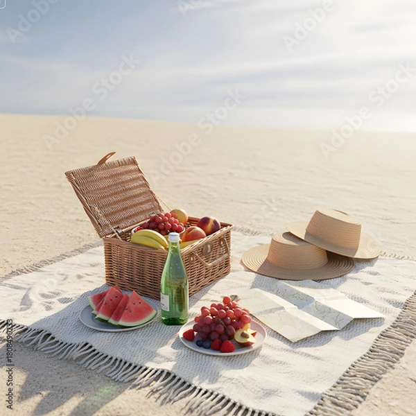 Obraz breakfast on the beach