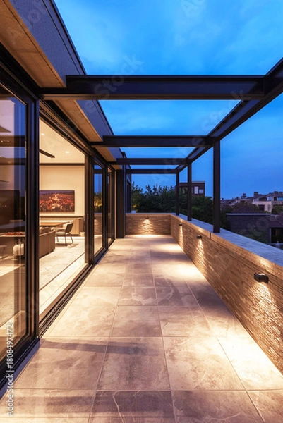 Fototapeta modern building in the city