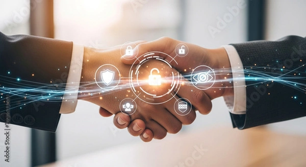 Fototapeta technological abstract type