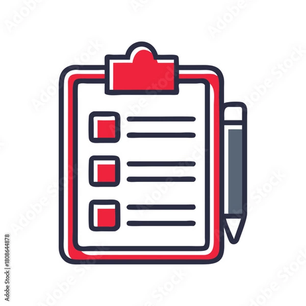 Obraz Assignment Checklist Clipboard Icon