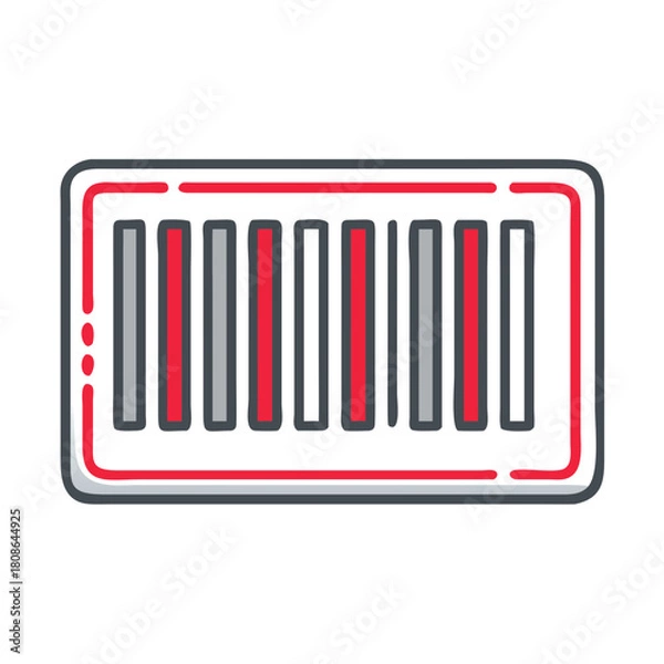 Obraz Barcode Label Scan Icon