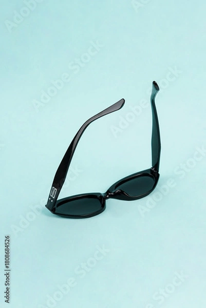 Fototapeta The frame stands out clearly against the bright backdrop