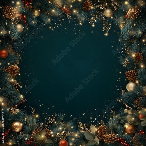 Obraz 크리스마스 백그라운드