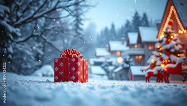 Obraz christmas gift boxes