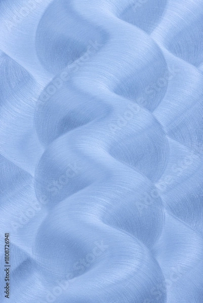 Obraz Light blue zigzag line abstract smooth textured background