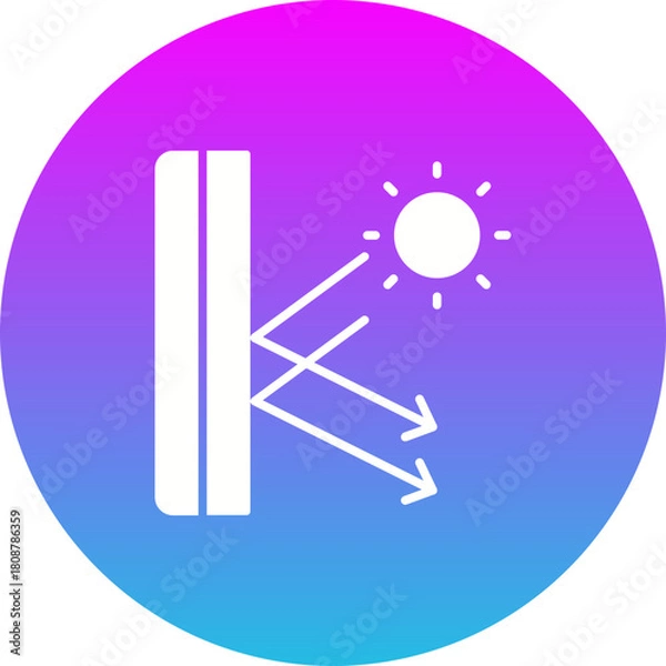 Obraz Specular reflection Icon