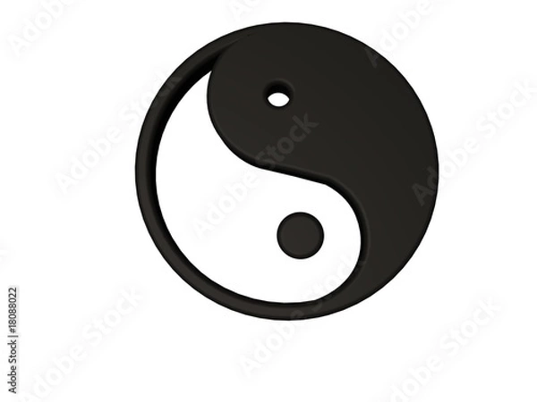 Obraz ying yang