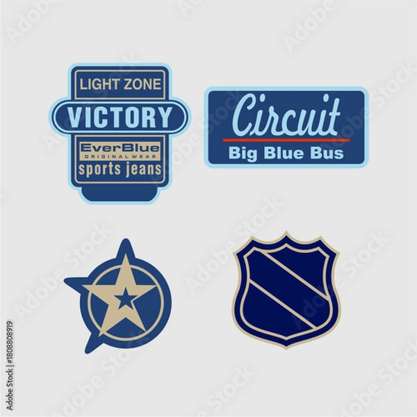 Fototapeta premium quality guarantee labels