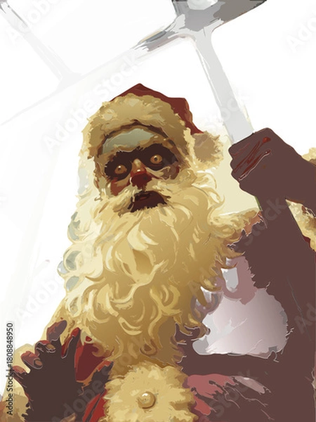 Obraz il cattivo Babbo Natale 15