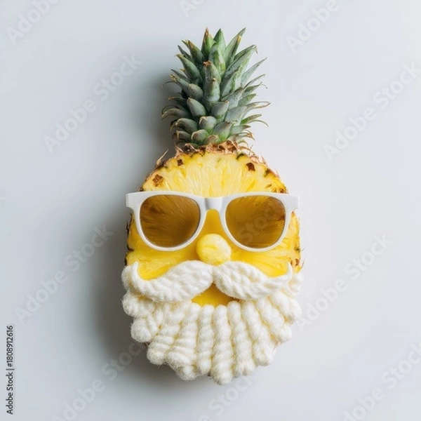 Obraz Pineapple with beard