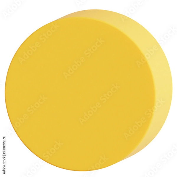 Obraz Modern Geometric Circle Shape UI Element Design Template