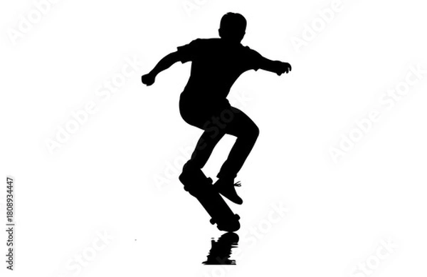 Obraz silhouette of a girl