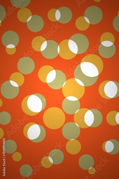 Fototapeta seamless pattern with circles