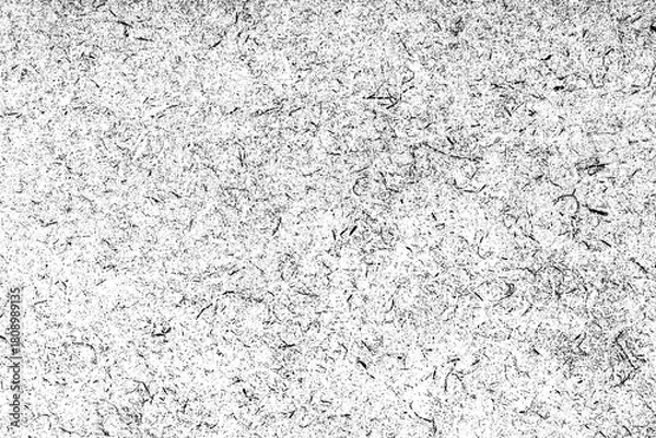 Fototapeta Gritty monochrome distressed background, fine texture with scattered particles