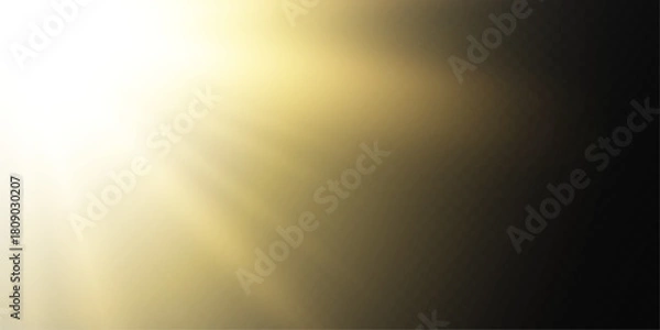 Obraz Transparent Sunlight Lens Flare Vector Effect.