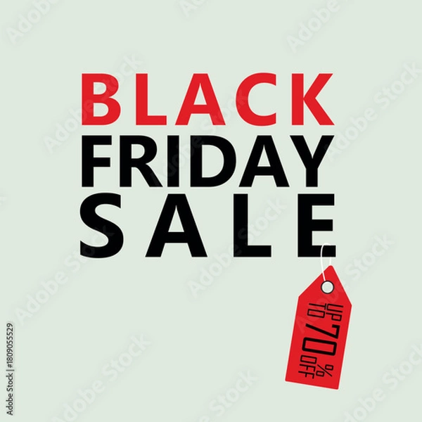 Fototapeta red sale tags