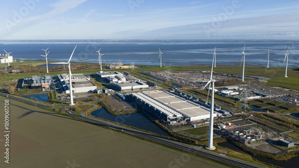 Obraz Eemshaven Data Center GPU Demand.