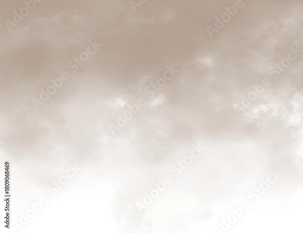 Fototapeta Soft Sepia Mist Texture | Warm Cloud Fog Background