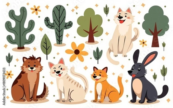 Obraz Full pack illustration. High quality