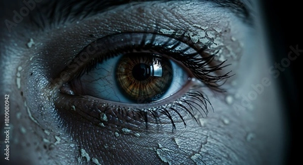Fototapeta 凍える瞳孔