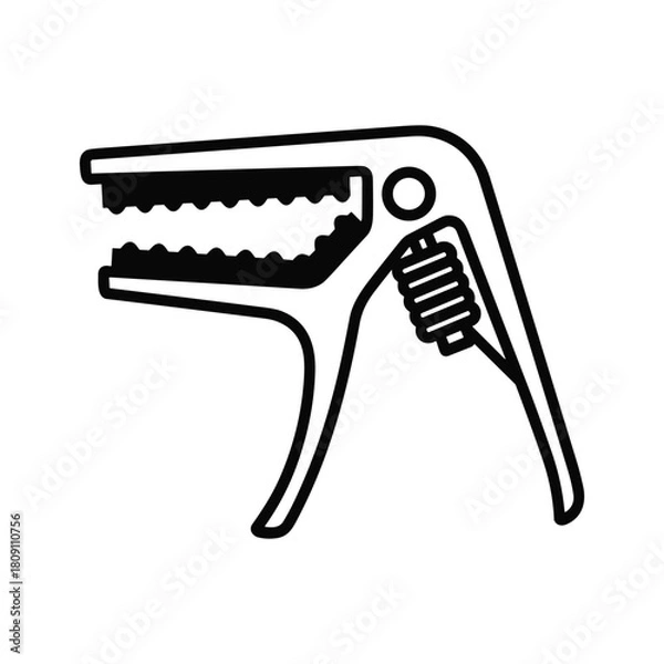 Fototapeta Chemical reaction from flask a to flask b with bubbles and arrow