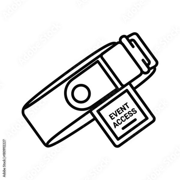 Fototapeta Circular diagram showing business growth, data analysis, and team collaboration