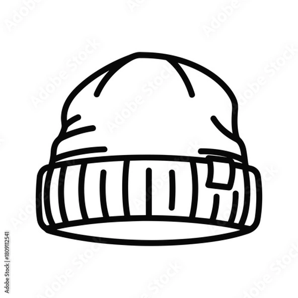 Fototapeta One page business planning framework showing core idea and related elements