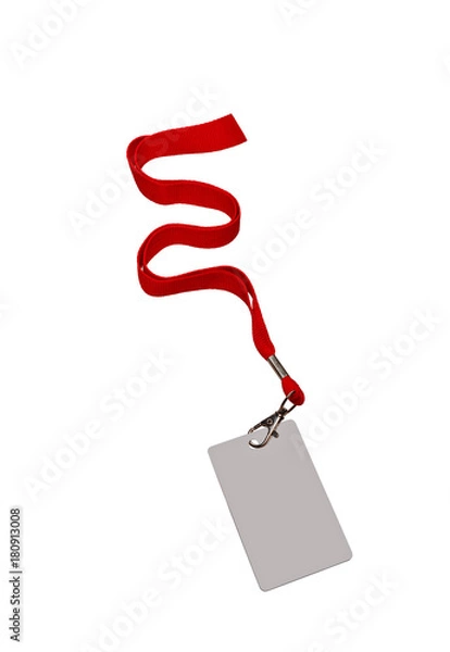 Obraz Badge red ribbon