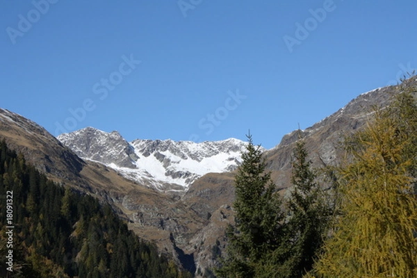 Obraz Gebirge mit Schnee