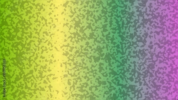 Fototapeta Abstract Gradient Background with Organic Shapes in Vibrant Green to Purple