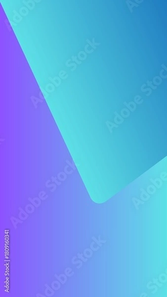 Obraz Soft Gradient Minimalist Phone Wallpaper background. Modern Minimal Gradient Backdrop