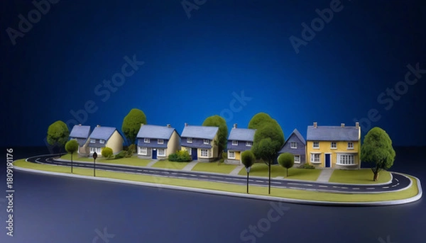 Obraz street  maquette