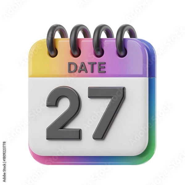 Fototapeta Sleek Blue Gradient Credit Card Design with Magnetic Stripe on a Black Background