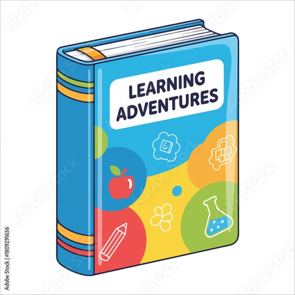 Obraz "Learning Adventures" Children's School Book