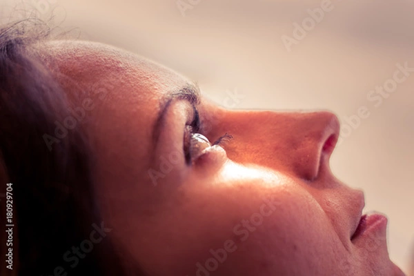 Fototapeta Natural girl pose