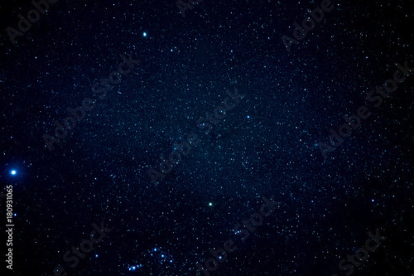 Obraz Night sky with shiny stars