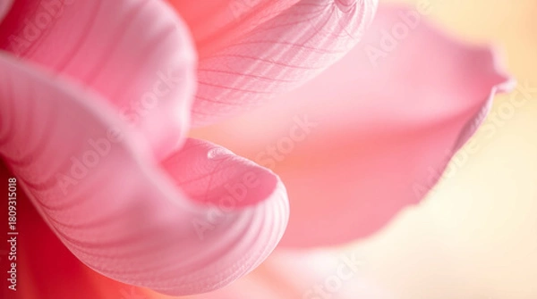 Obraz Soft Pink Petals Macro  Floral Texture Background background