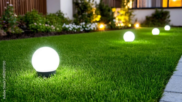 Fototapeta Modern iron with steam on table indoors. Space for text