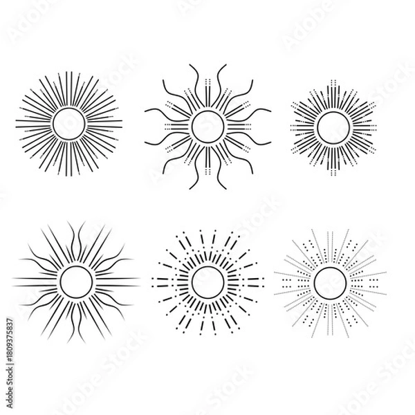 Obraz New Year's Fireworks icon vector