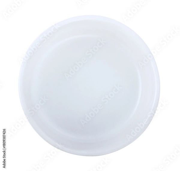 Fototapeta empty bowl isolated on white background.