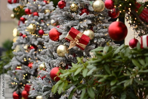 Obraz christmas tree decorations