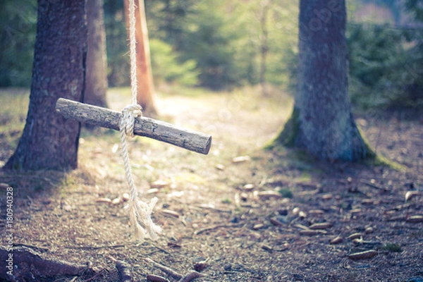 Fototapeta Old style playground