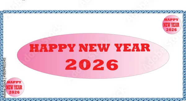 Obraz happy new year 