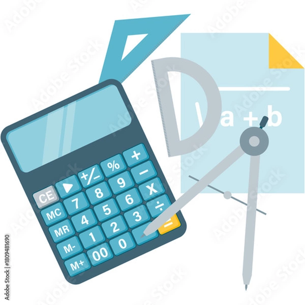 Obraz Mathematics Tools