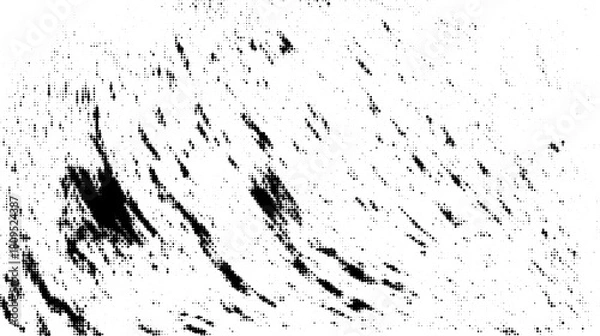 Fototapeta Dotted Halftone Background Retro Textured Pattern Design