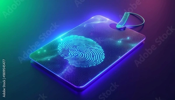 Obraz Digital identification