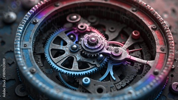 Obraz Altes Uhrwewrk