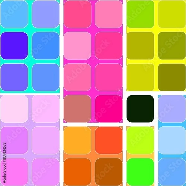 Obraz abstract background with squares