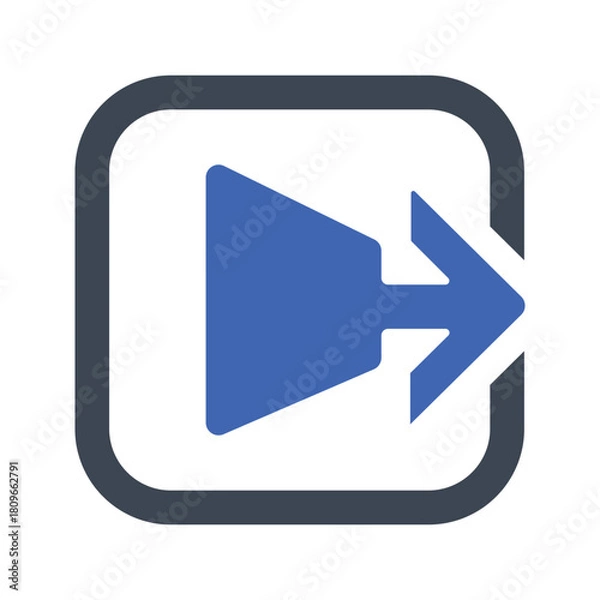 Fototapeta Transition icon